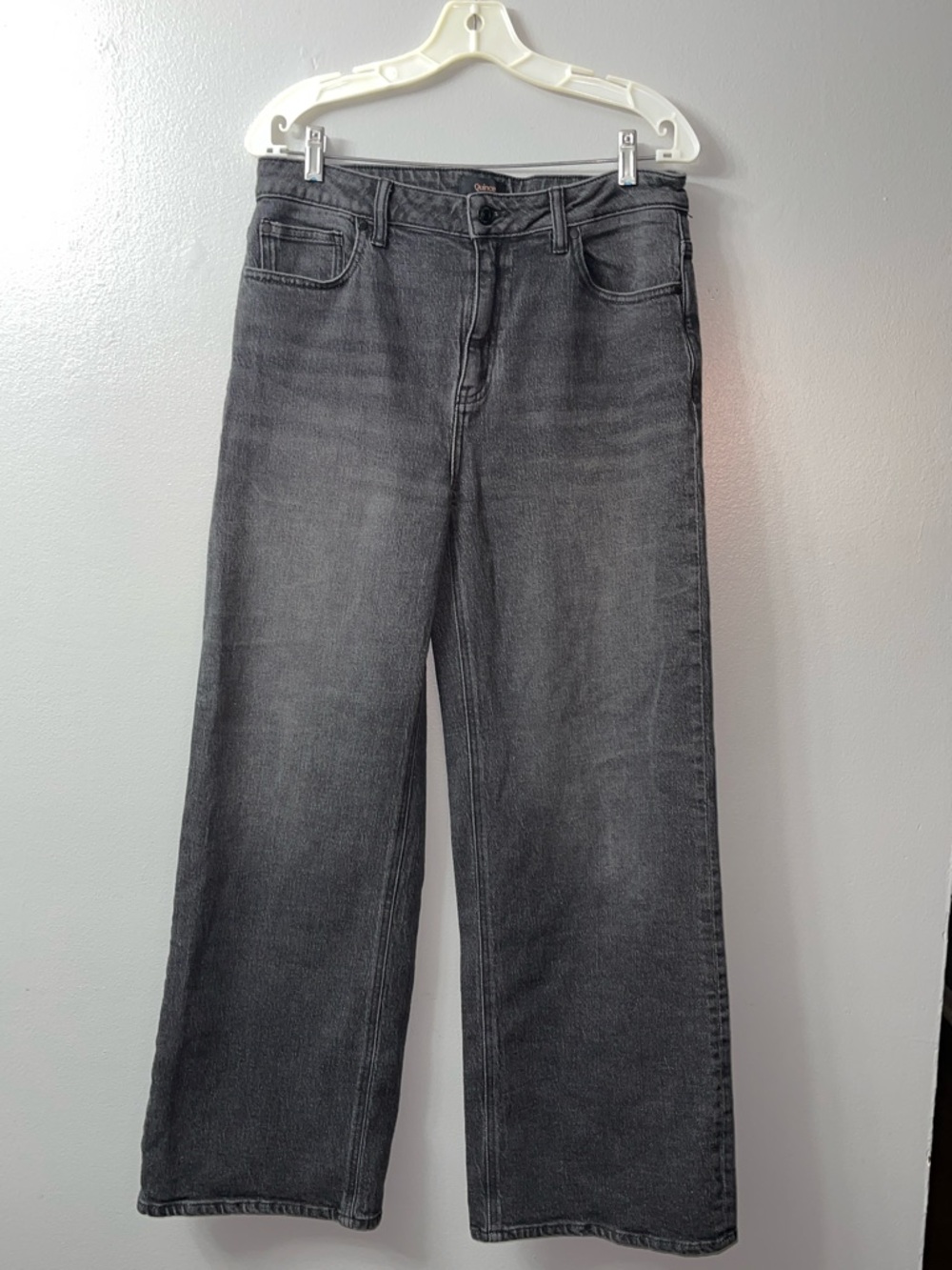 quince black high waisted jeans 31 - Picture 3 of 7